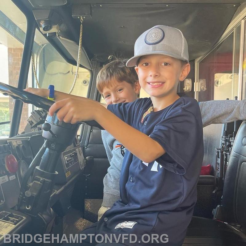 Future members of the Bridgehampton Fire Department!