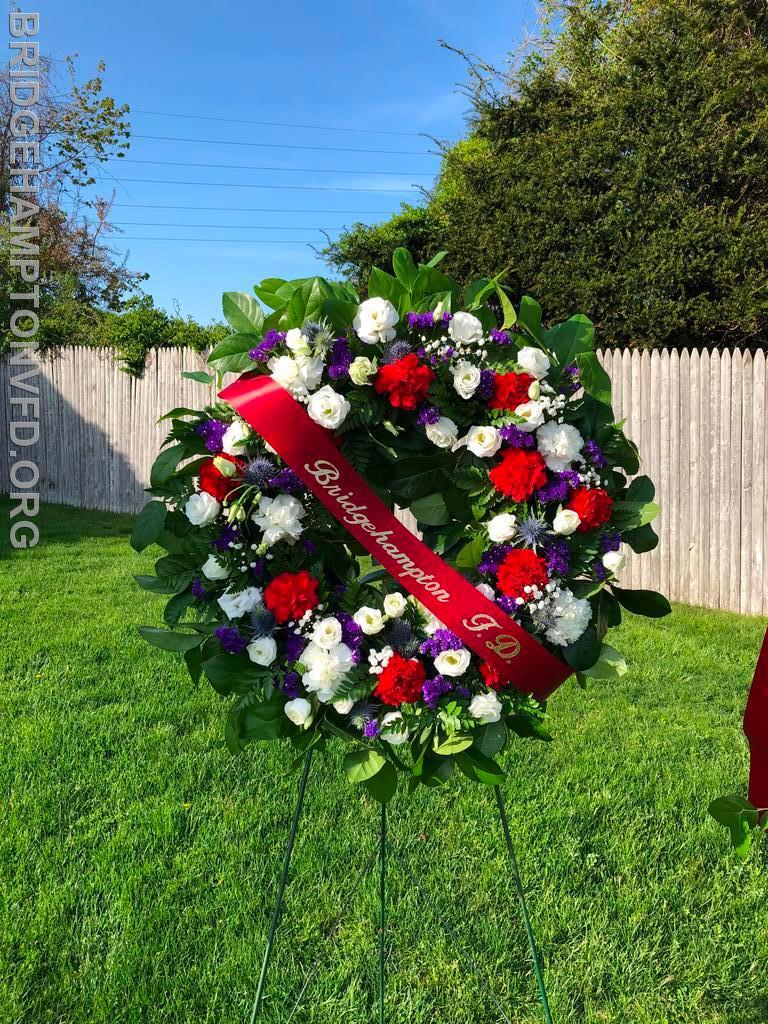 Sunday, May 2, 2021: Thank you to the East Hampton Town Chiefs Association for putting together the annual memorial service to remember members who passed away.