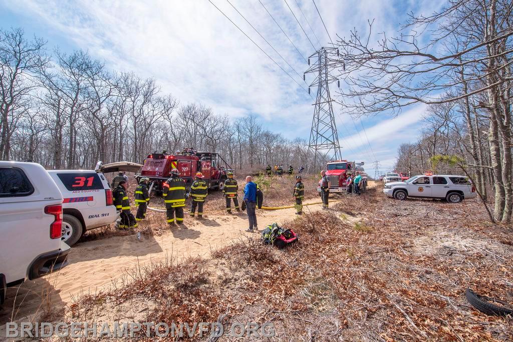 Thanks to our firefighters for their hard work. 