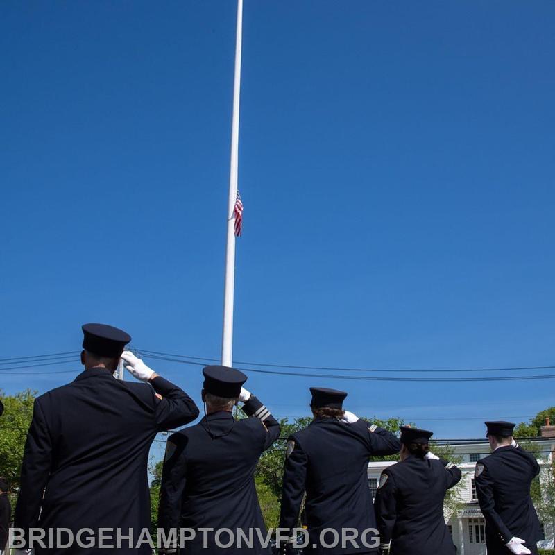 This #MemorialDay, we raised a flag, flown in the Middle East, and sent to the Fire Department by one of our paramedics, who was serving. 
Photography by: Janet Ollinger