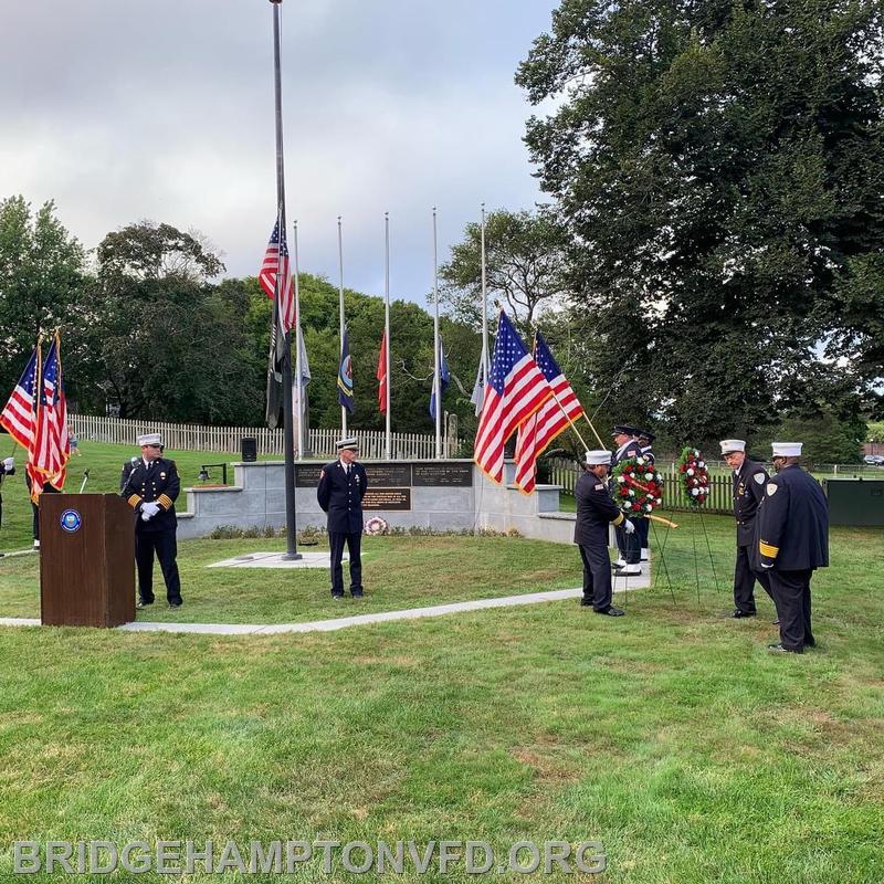 Annual 9/11 Memorial Service.
Photo: Dana Hilbert