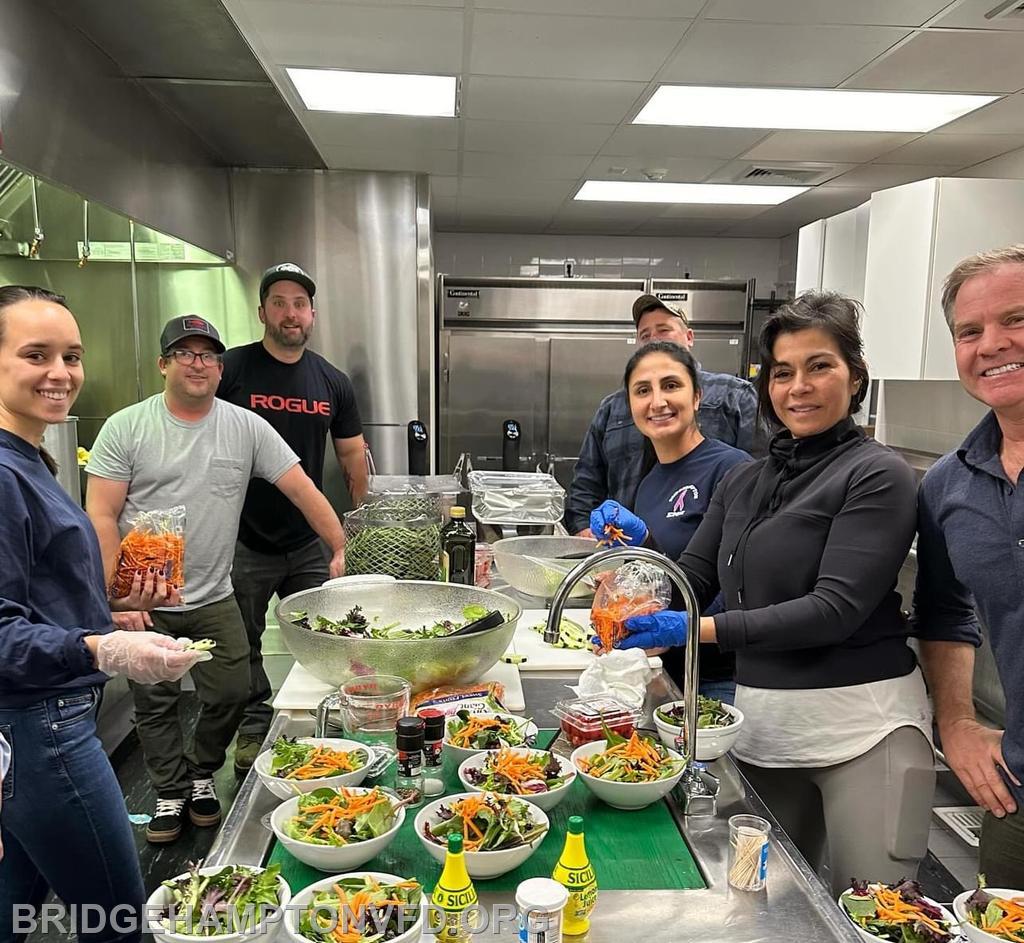 Brian Murphy and some of the kitchen crew! 