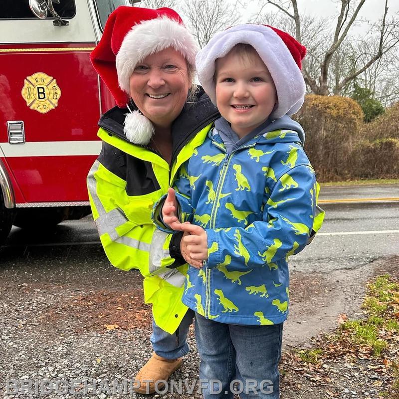 Proud member grandmother with future volunteer! 