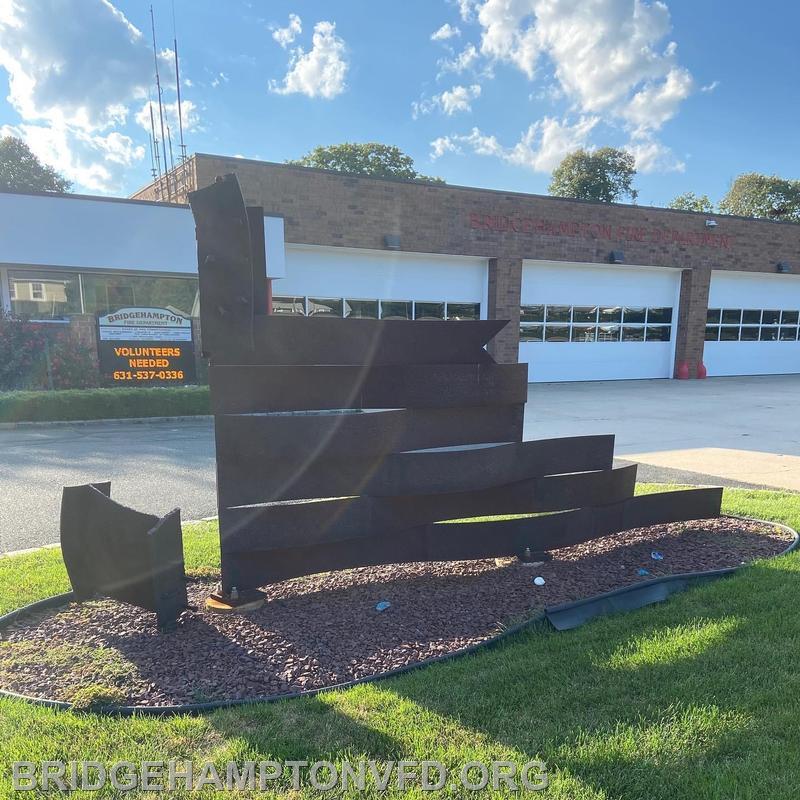 (photo: L. Hagerman) 9 11 Memorial Bridgehampton Fire Department, 64 School Street, Bridgehampton, NY  